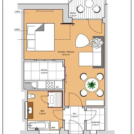 Modernes Mit Sauna Nahe Burg Im Spreewald Διαμέρισμα